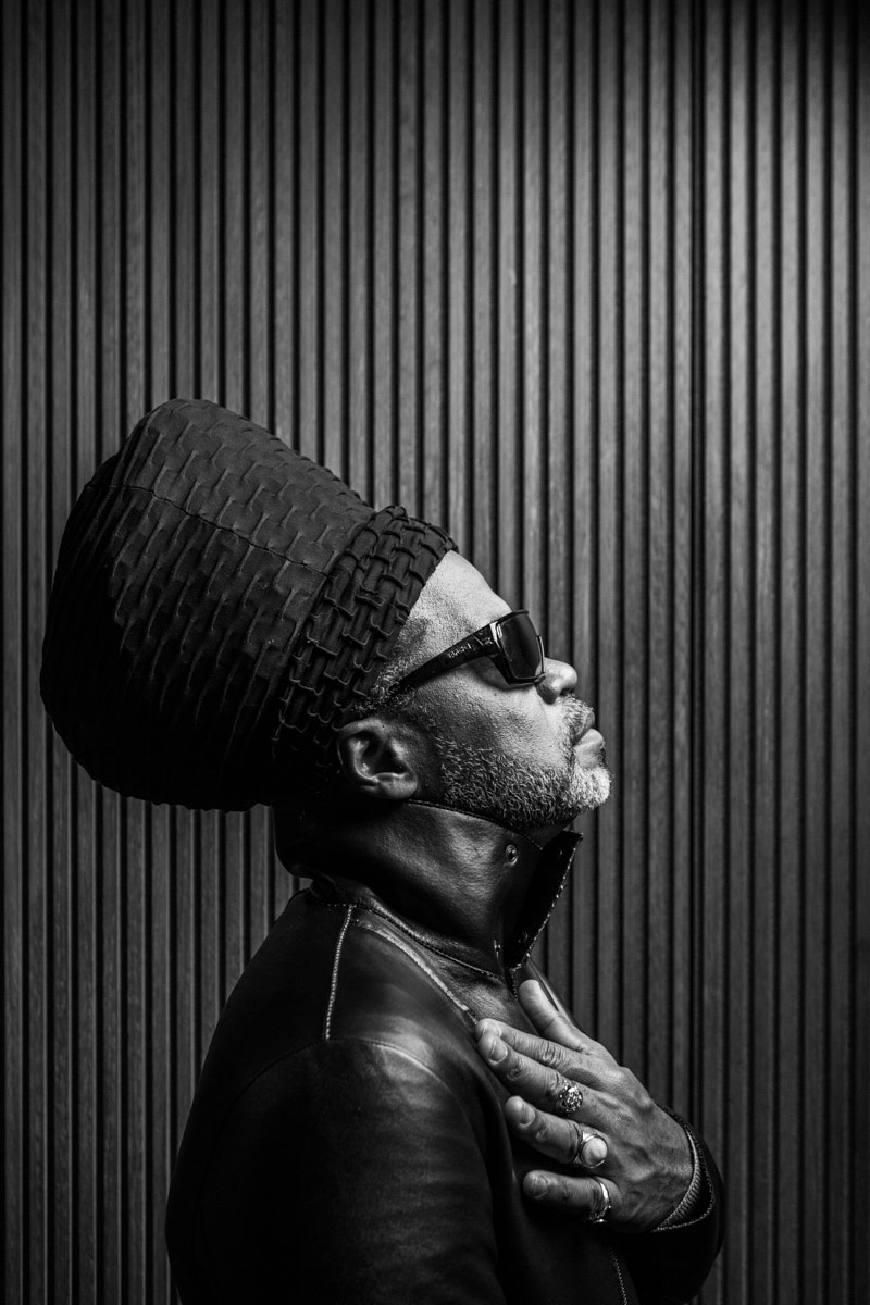 Carlinhos Brown. Portrait by Jacobo Medrano for Tapas magazine. 