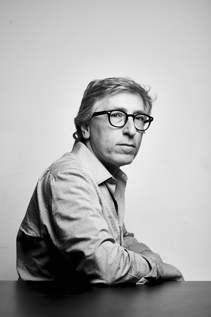 David Trueba. Portrait by Jacobo Medrano for Cinemanía magazine.