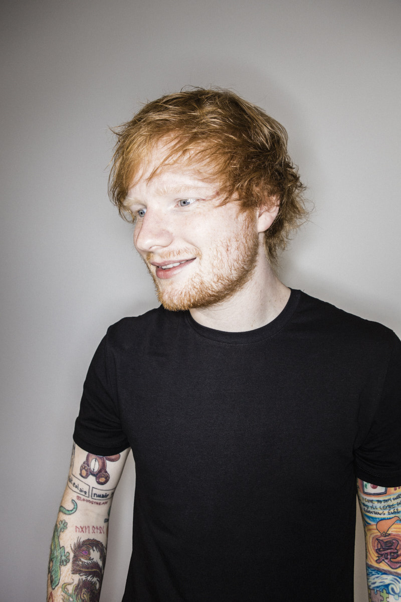 Ed Sheeran. Portrait by Jacobo Medrano for Rolling Stone Spain.