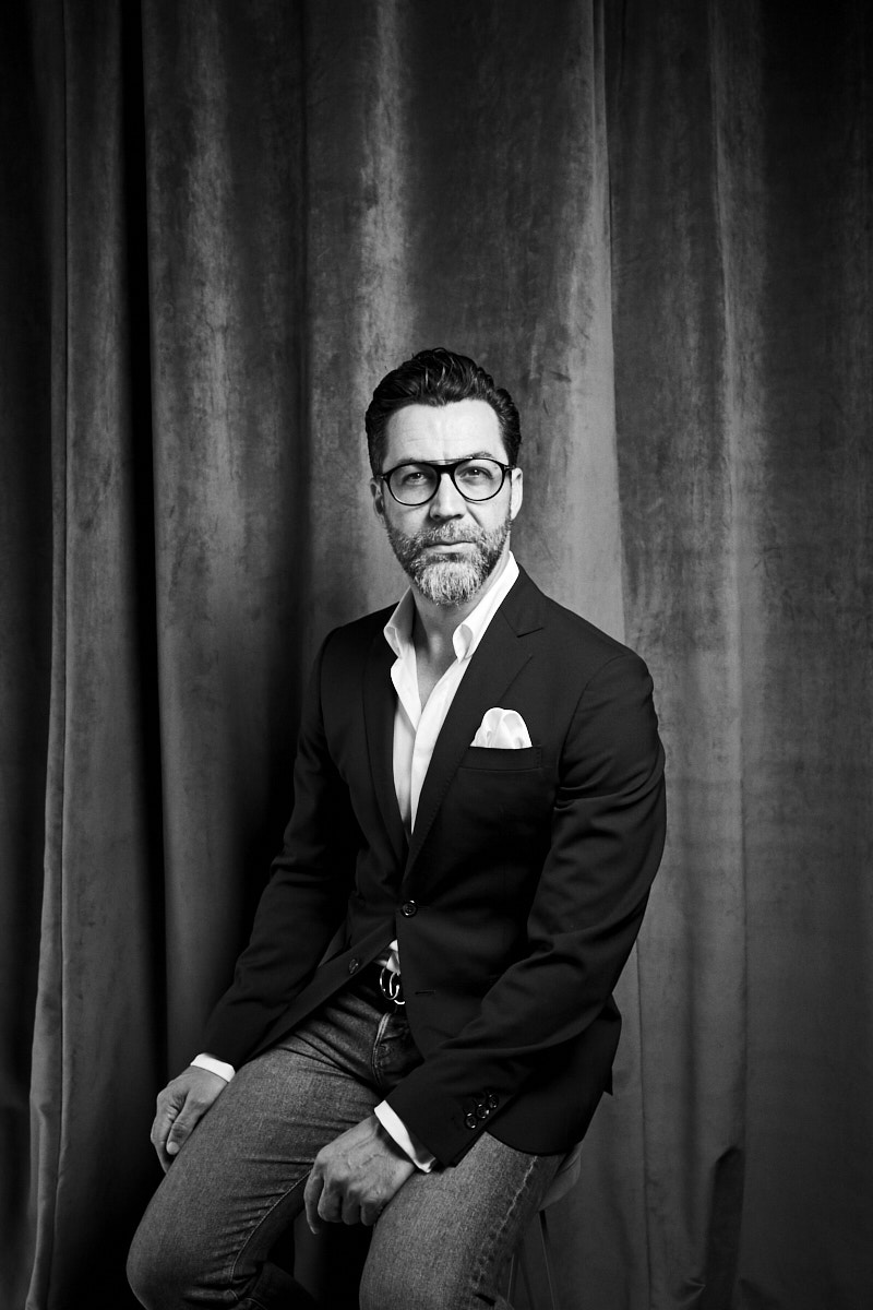 Quique Dacosta. Portrait by Jacobo Medrano for Yo Dona magazine.